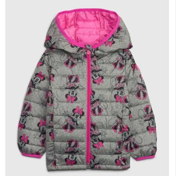 GAP Other - GAP babyGap | Disney Minnie Mouse ColdControl Puffer Jacket Trek 5. *